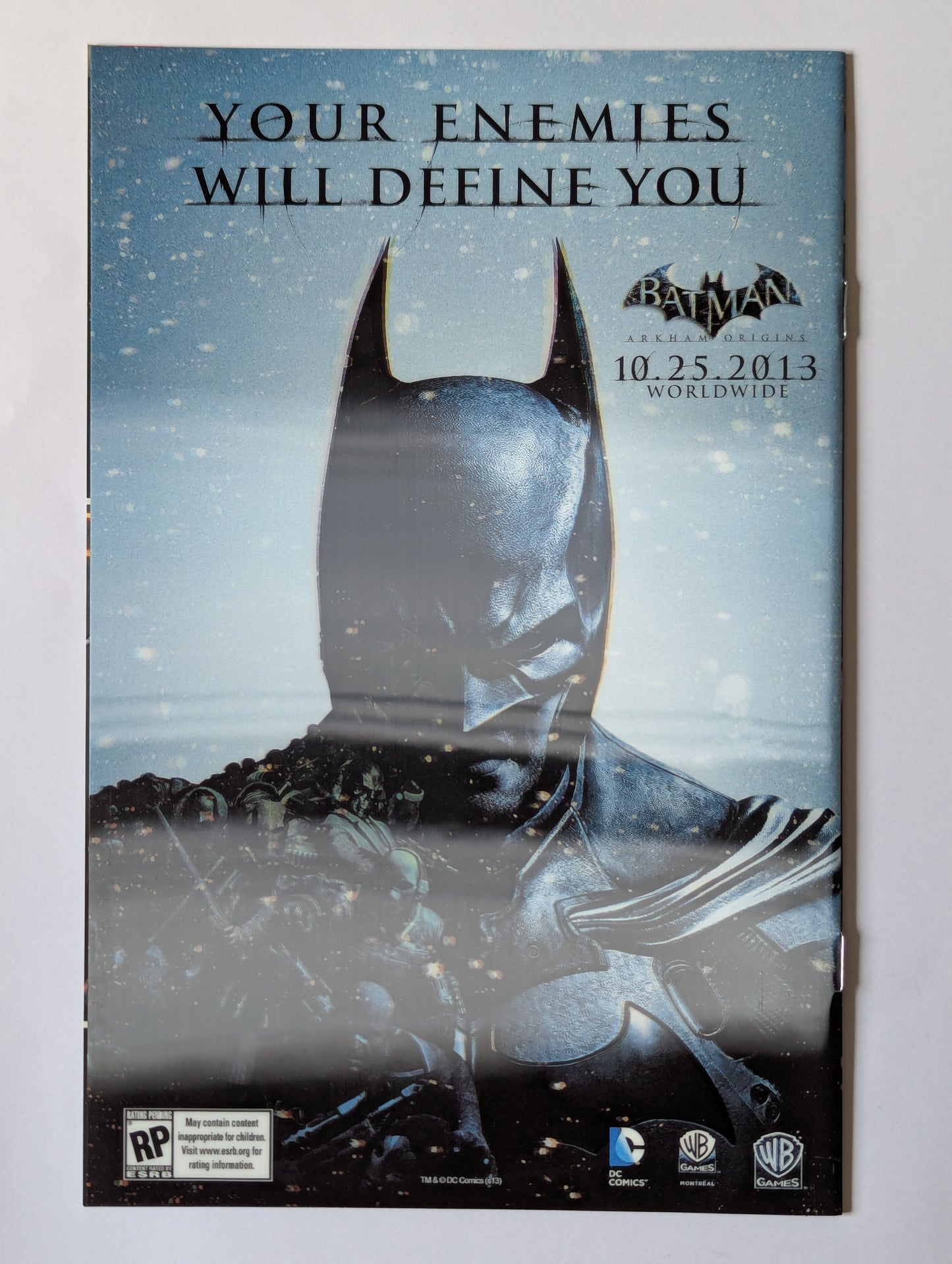 Batman: The Dark Knight #23.3 (2011 Series) - Clayface 3D Lenticular Variant
