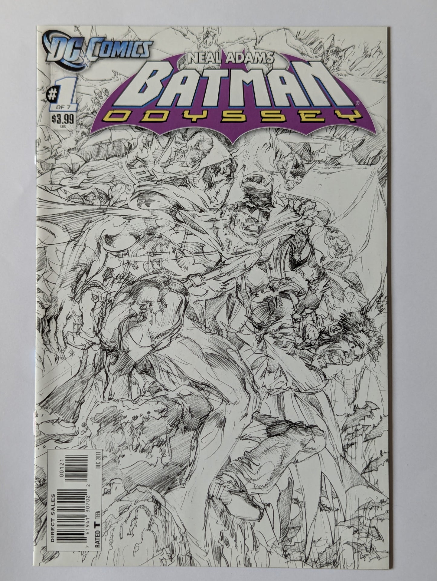 Batman: Odyssey #1-7 (2011 Limited Series) - Complete Variant Cover Set