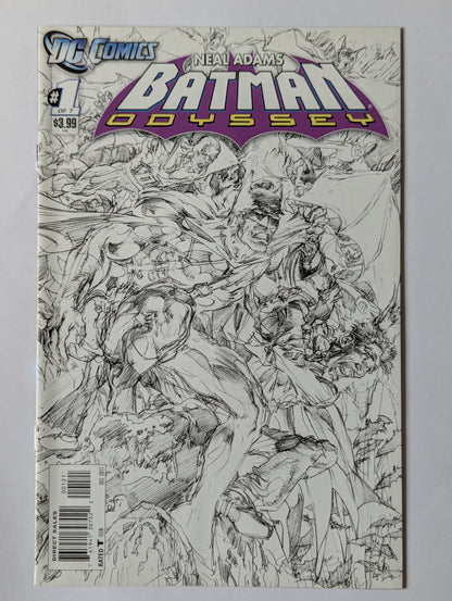 Batman: Odyssey #1-7 (2011 Limited Series) - Complete Variant Cover Set