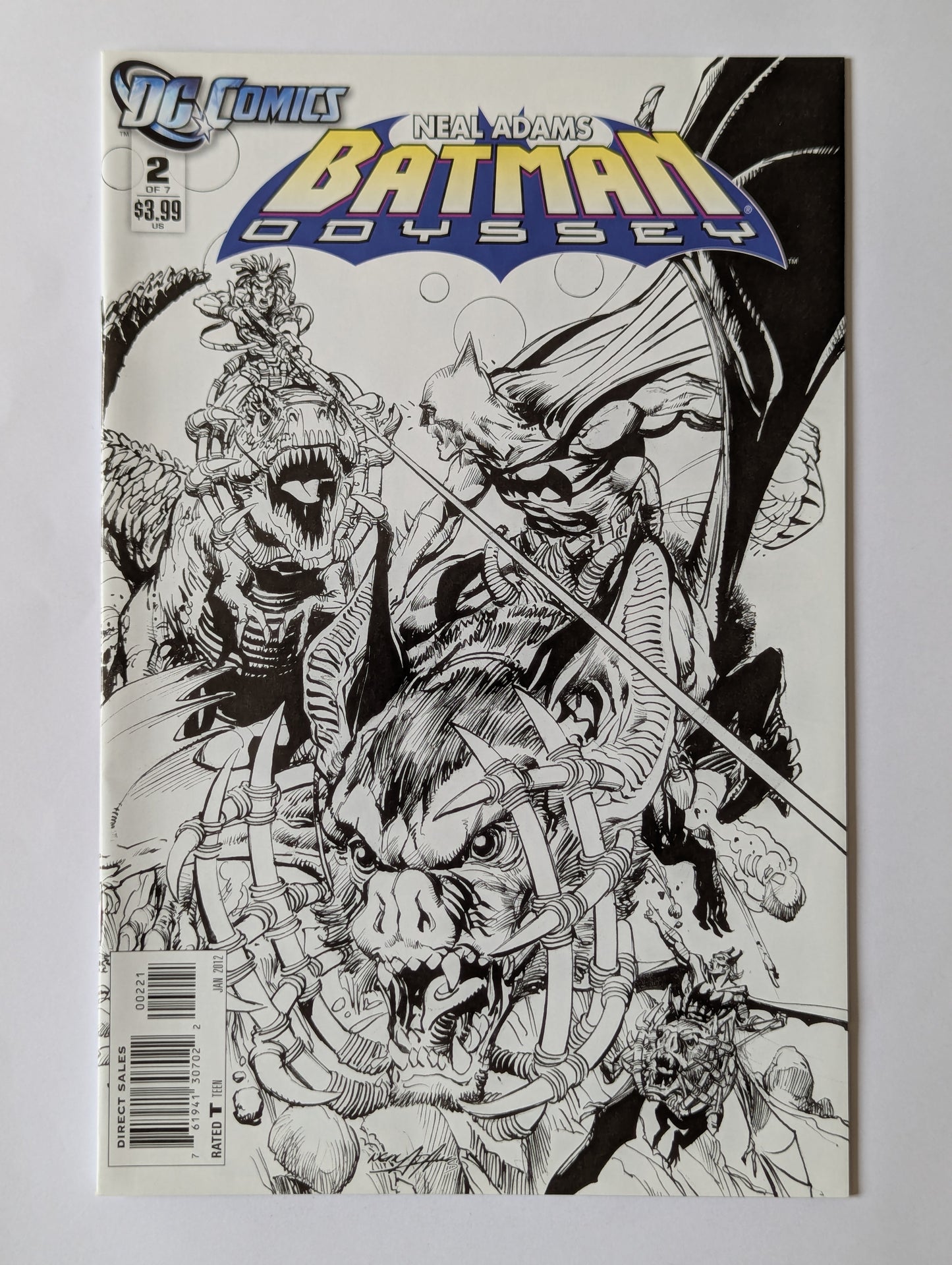 Batman: Odyssey #1-7 (2011 Limited Series) - Complete Variant Cover Set