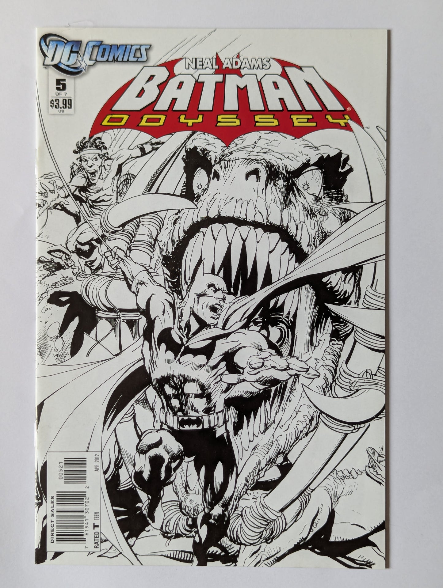Batman: Odyssey #1-7 (2011 Limited Series) - Complete Variant Cover Set
