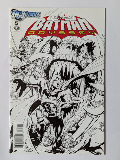 Batman: Odyssey #1-7 (2011 Limited Series) - Complete Variant Cover Set