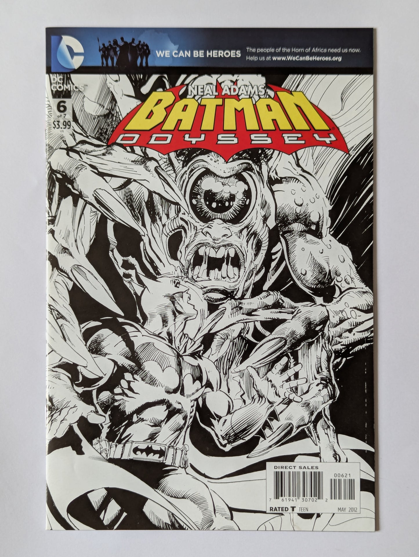 Batman: Odyssey #1-7 (2011 Limited Series) - Complete Variant Cover Set