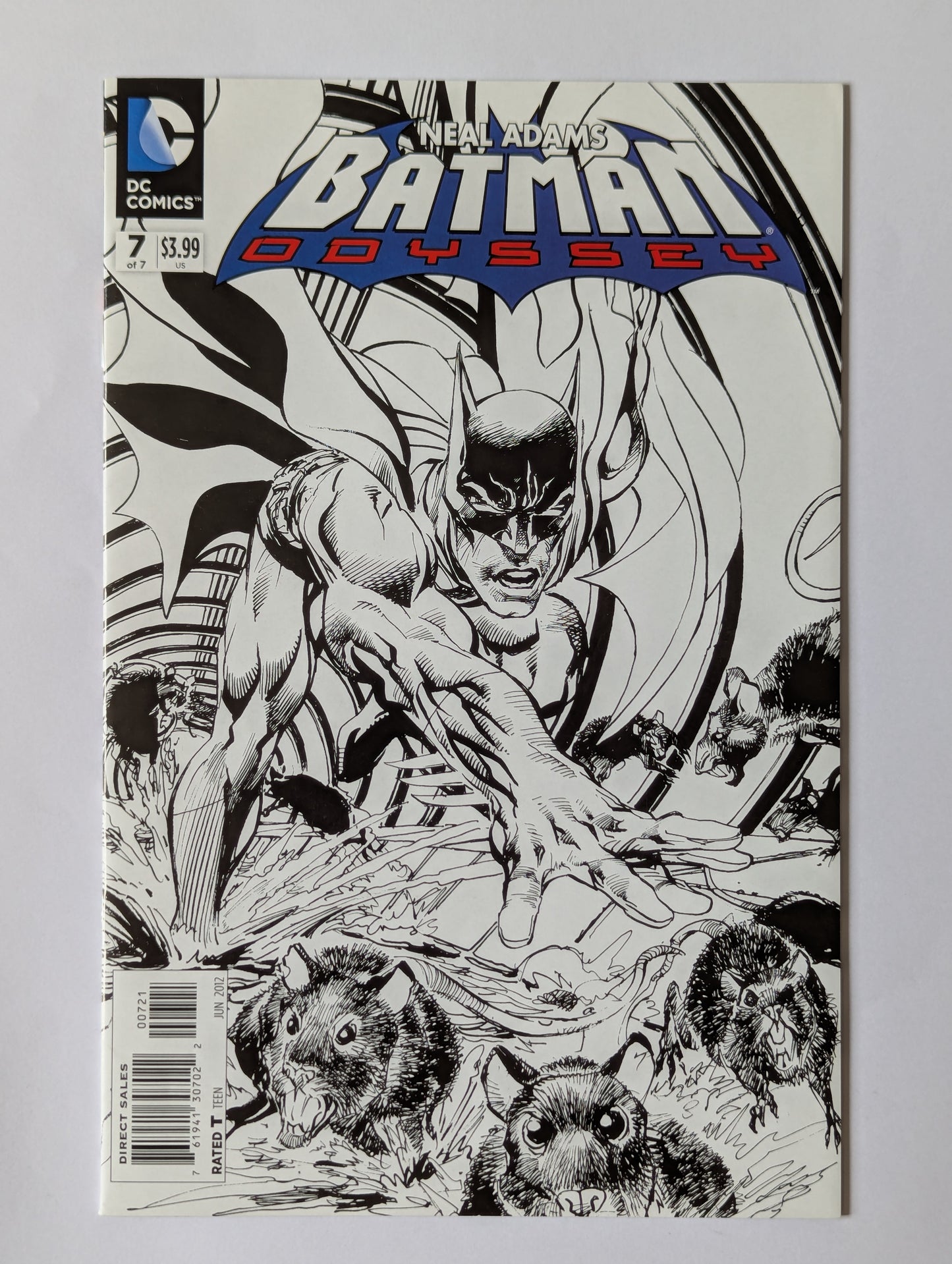 Batman: Odyssey #1-7 (2011 Limited Series) - Complete Variant Cover Set