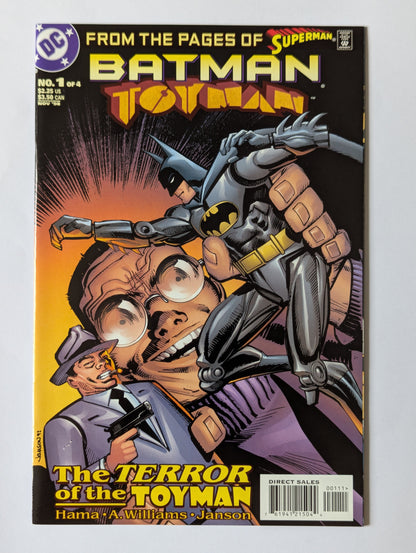 Batman: Toyman #1-4 (1998 Limited Series) - Complete Set