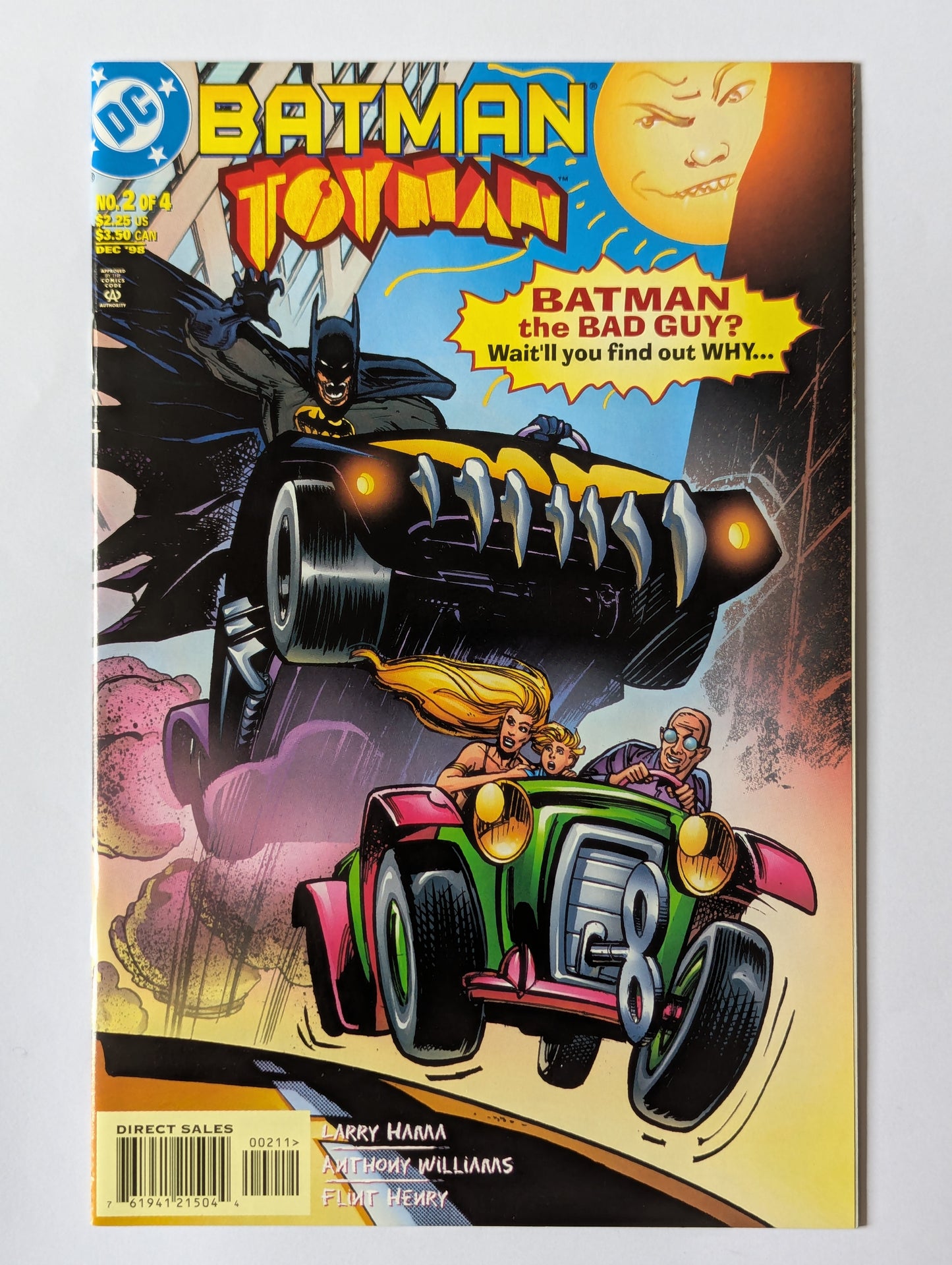 Batman: Toyman #1-4 (1998 Limited Series) - Complete Set