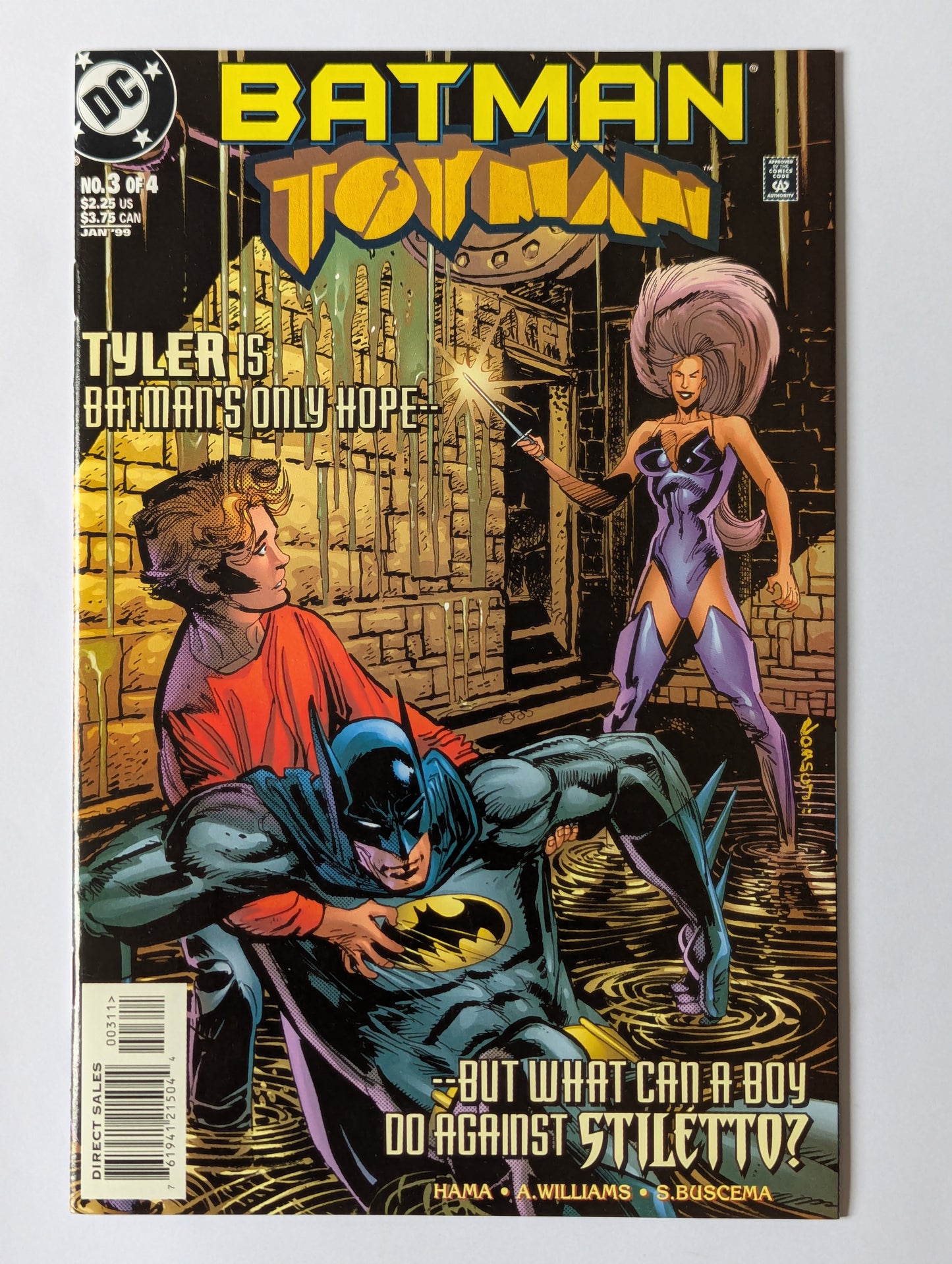 Batman: Toyman #1-4 (1998 Limited Series) - Complete Set