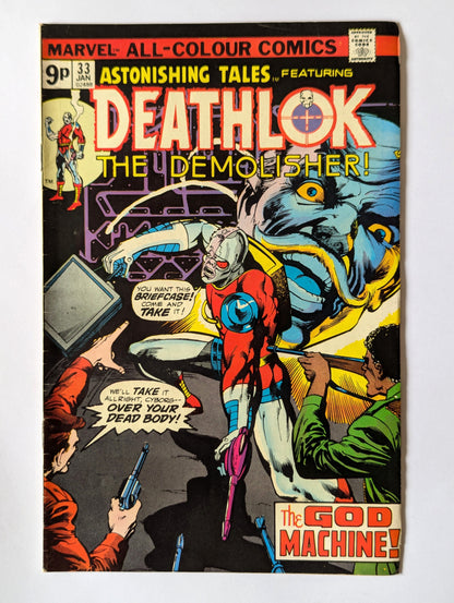 Astonishing Tales #33 Marvel Comic Book
