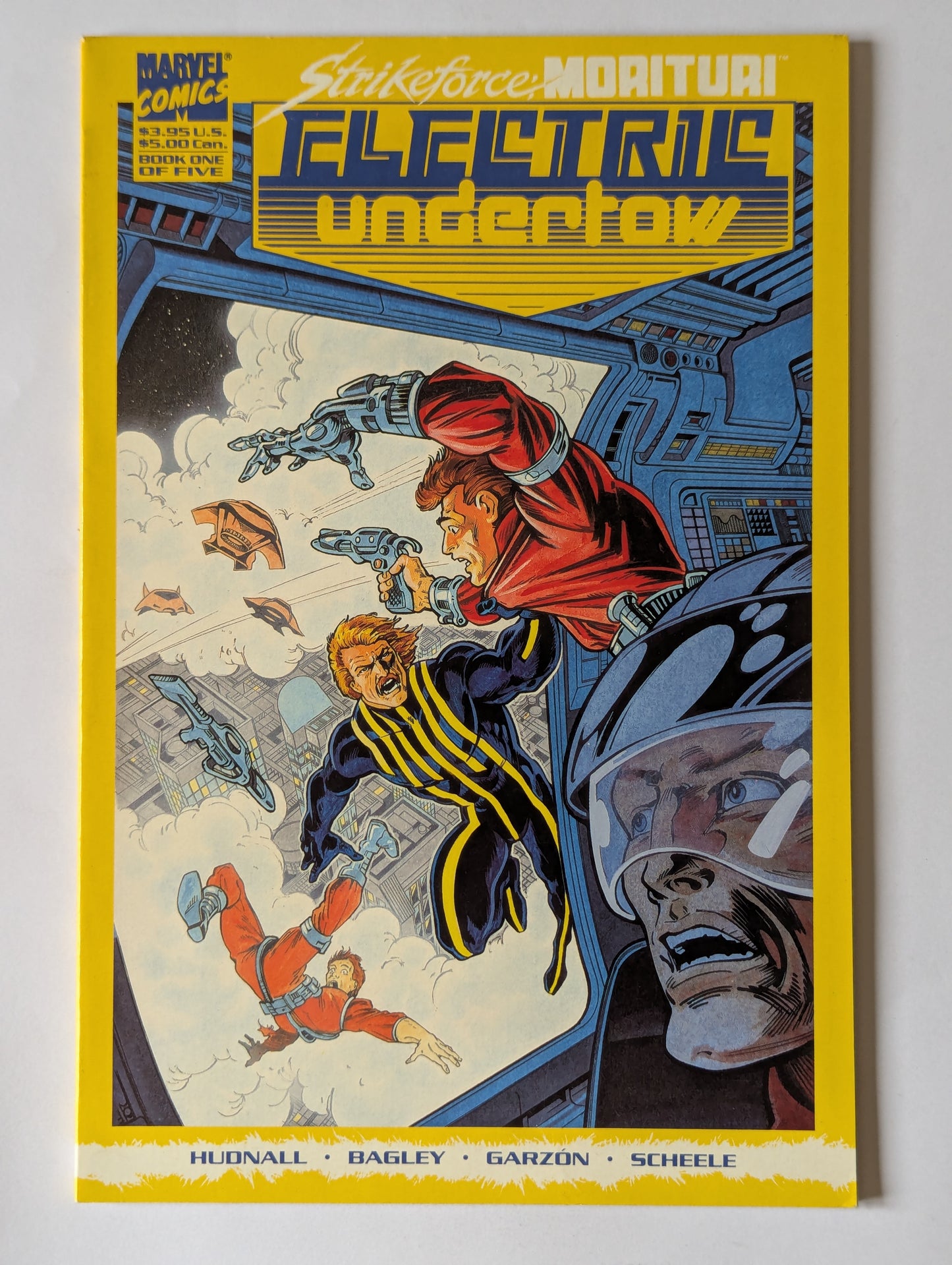 Strikeforce Morituri: Electric Undertow #1-5 (1989 Limited Series) Complete Set