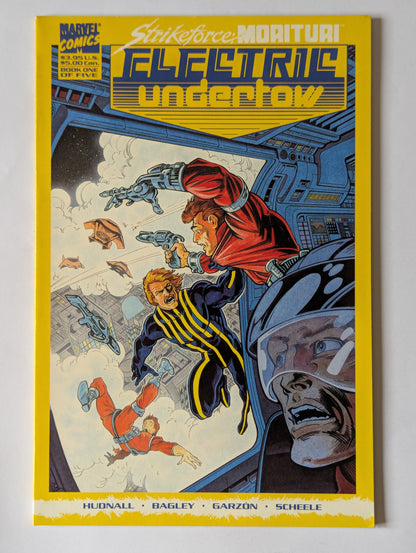 Strikeforce Morituri: Electric Undertow #1-5 (1989 Limited Series) Complete Set