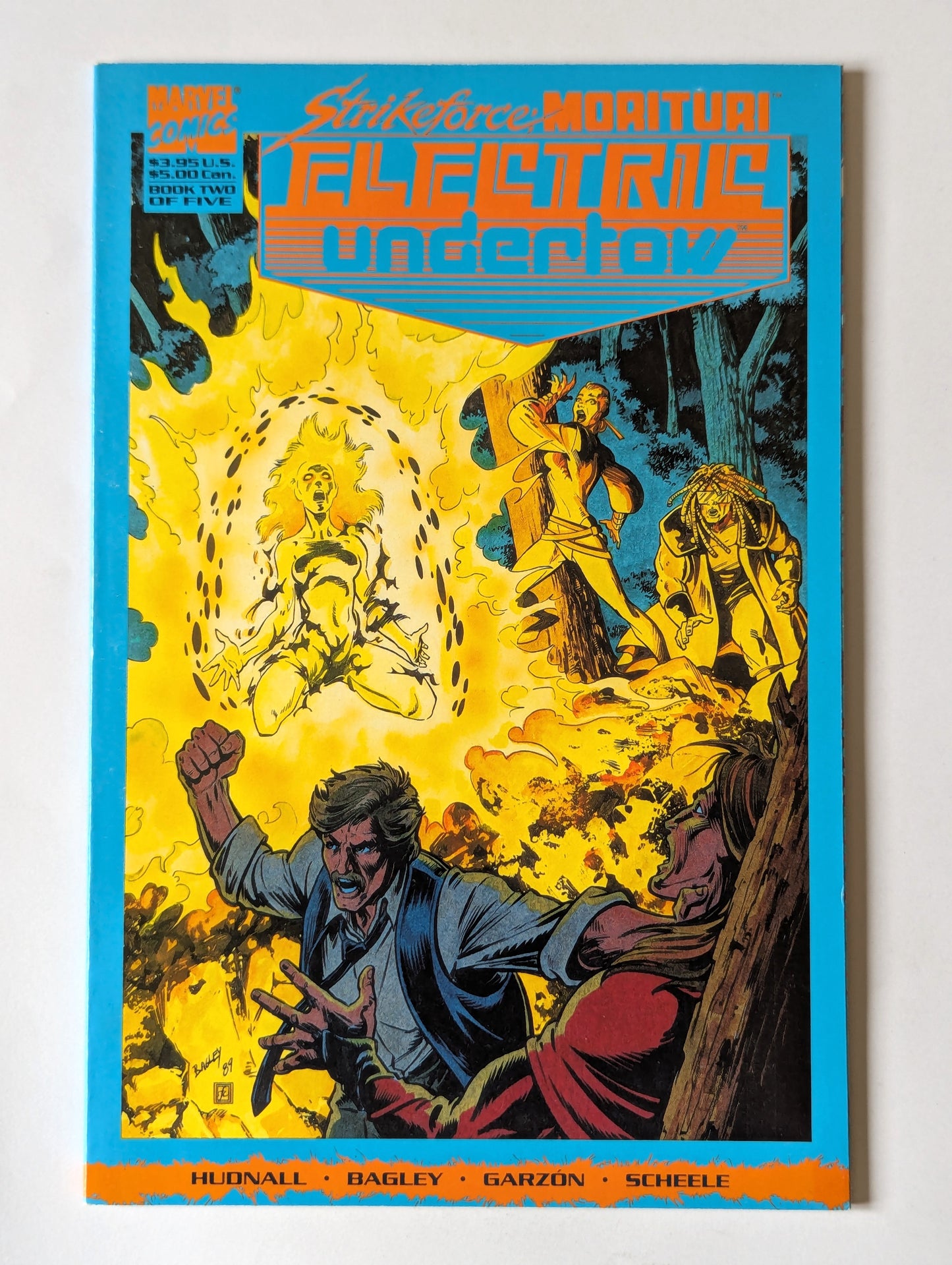 Strikeforce Morituri: Electric Undertow #1-5 (1989 Limited Series) Complete Set