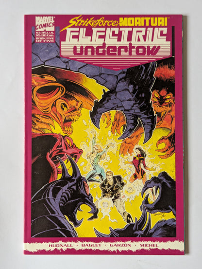 Strikeforce Morituri: Electric Undertow #1-5 (1989 Limited Series) Complete Set