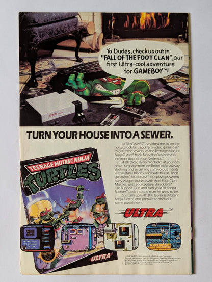 Teenage Mutants Ninja Turtles Adventures #26 (1989 Series)