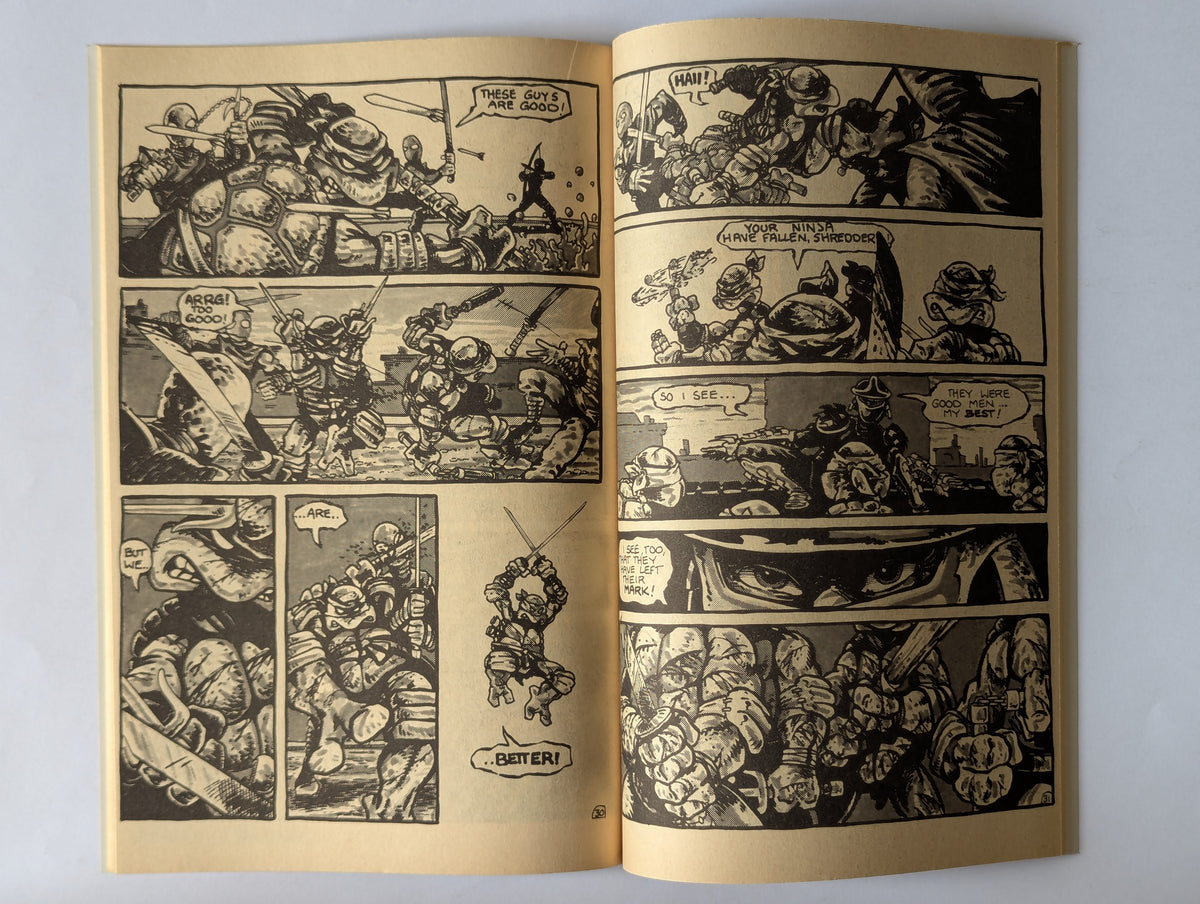 Teenage Mutants Ninja Turtles #1 (1984 Series) - Fourth Print