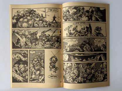 Teenage Mutants Ninja Turtles #1 (1984 Series) - Fourth Print