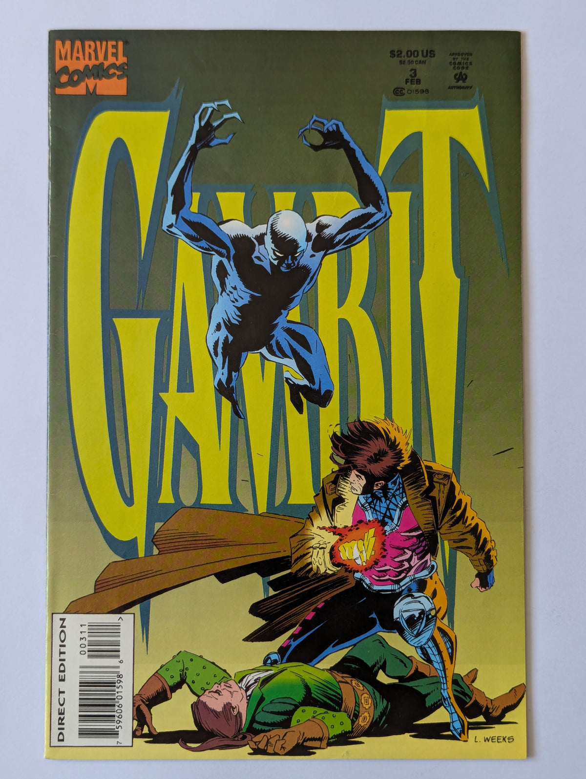 Gambit #1-4 (1993 Limited Series) Complete Set