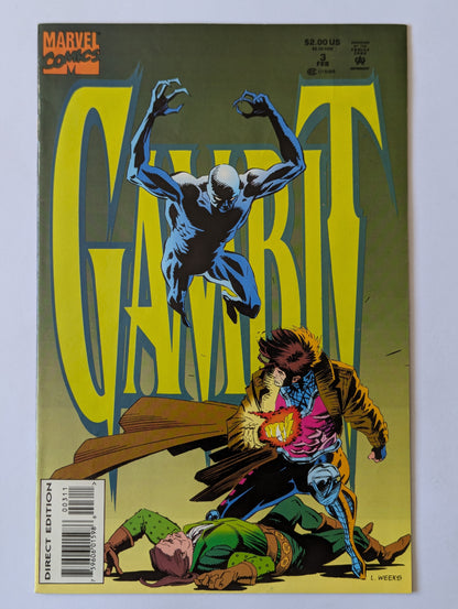 Gambit #1-4 (1993 Limited Series) Complete Set