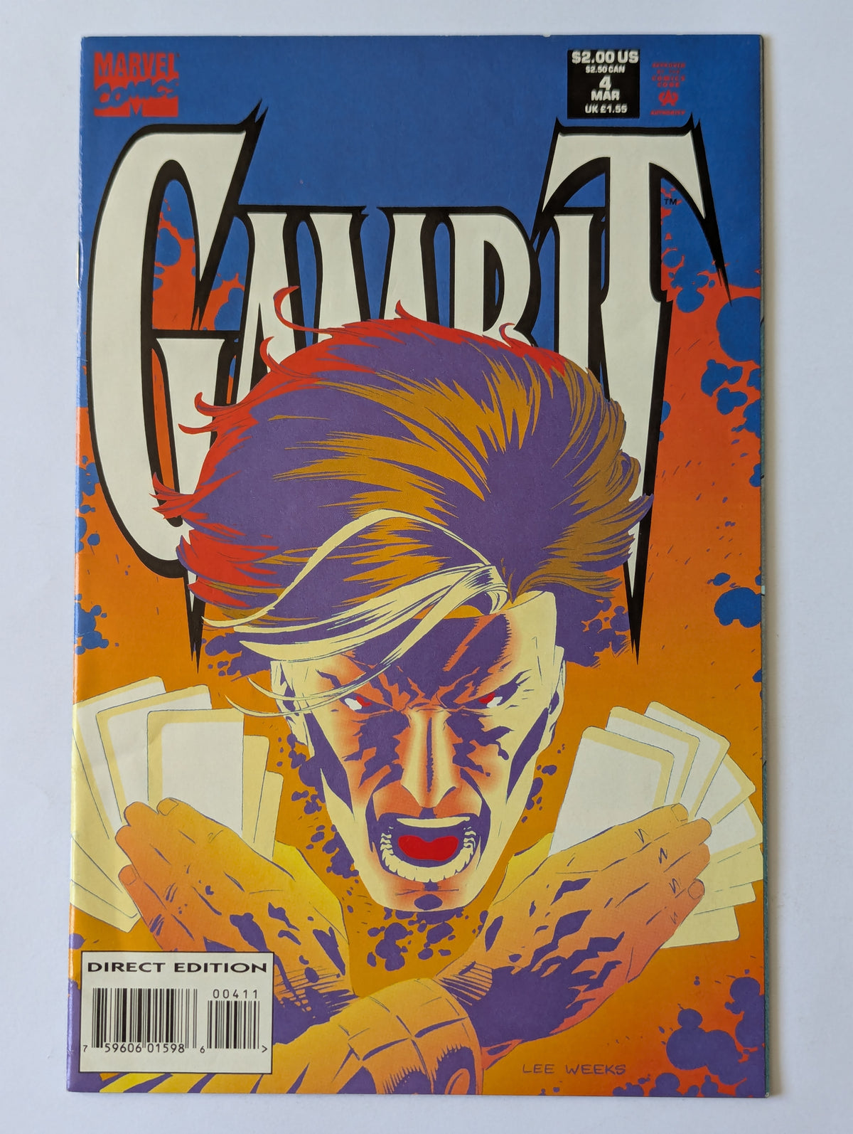 Gambit #1-4 (1993 Limited Series) Complete Set