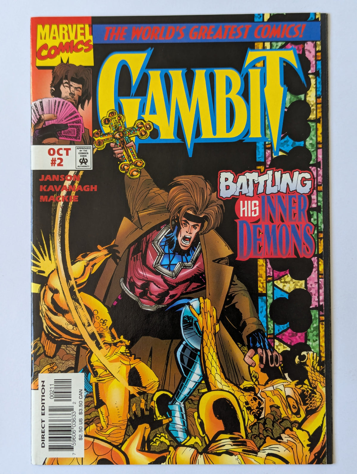 Gambit #1-4 (1997 Limited Series) Complete Set