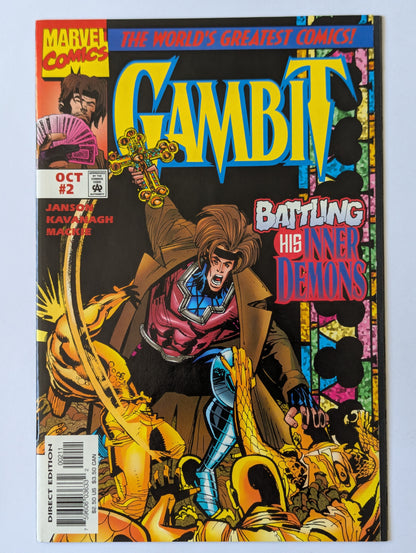 Gambit #1-4 (1997 Limited Series) Complete Set