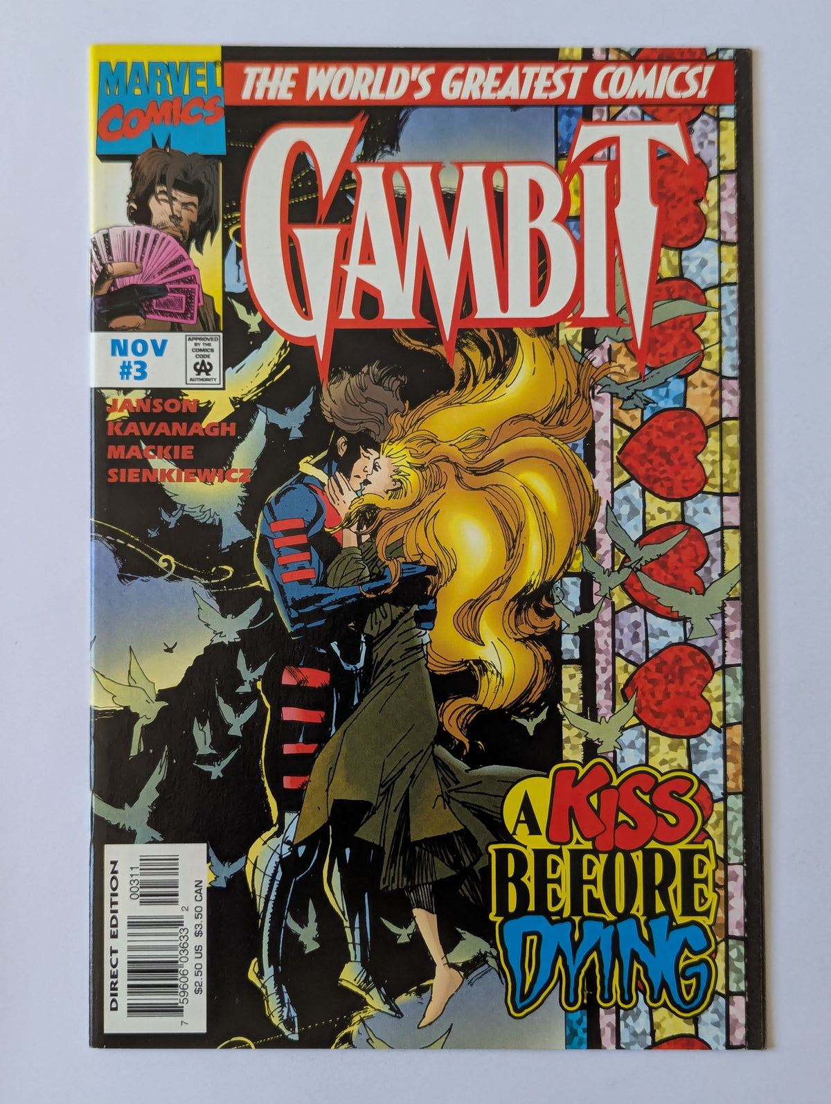 Gambit #1-4 (1997 Limited Series) Complete Set