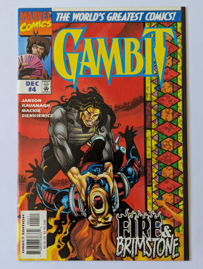 Gambit #1-4 (1997 Limited Series) Complete Set