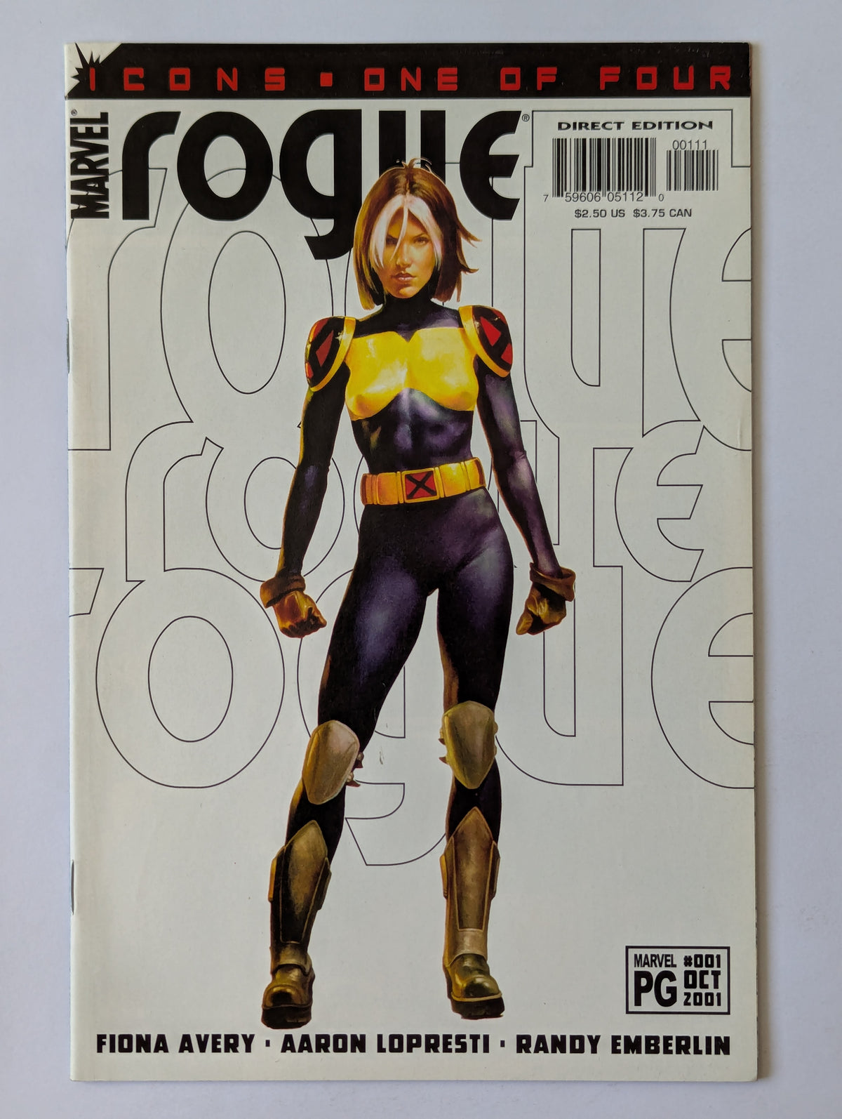 Rogue #1-4 (2001 Limited Series) Complete Set