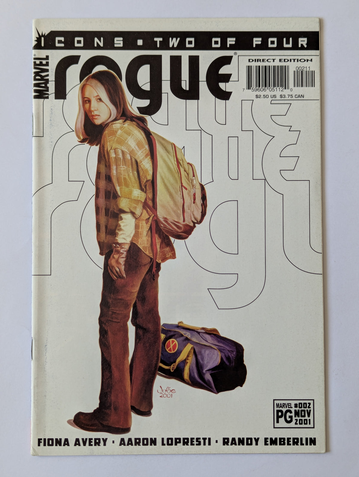 Rogue #1-4 (2001 Limited Series) Complete Set