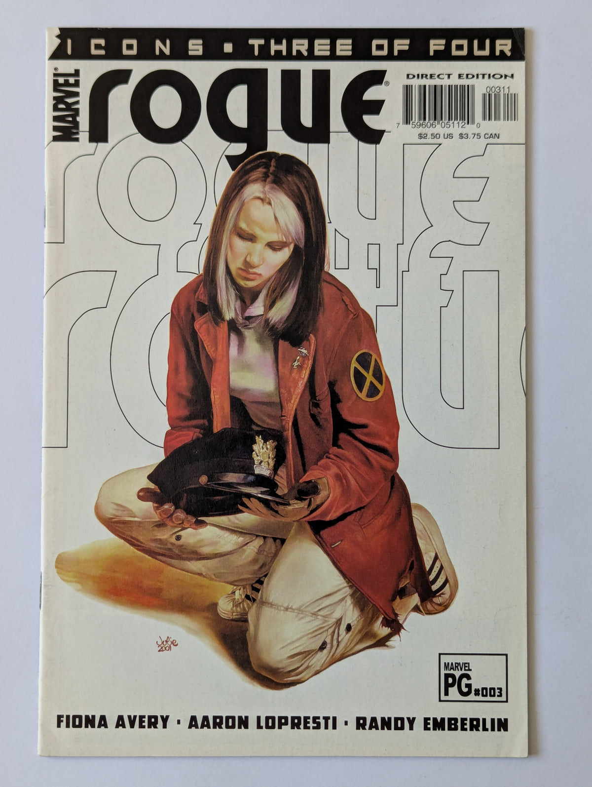 Rogue #1-4 (2001 Limited Series) Complete Set