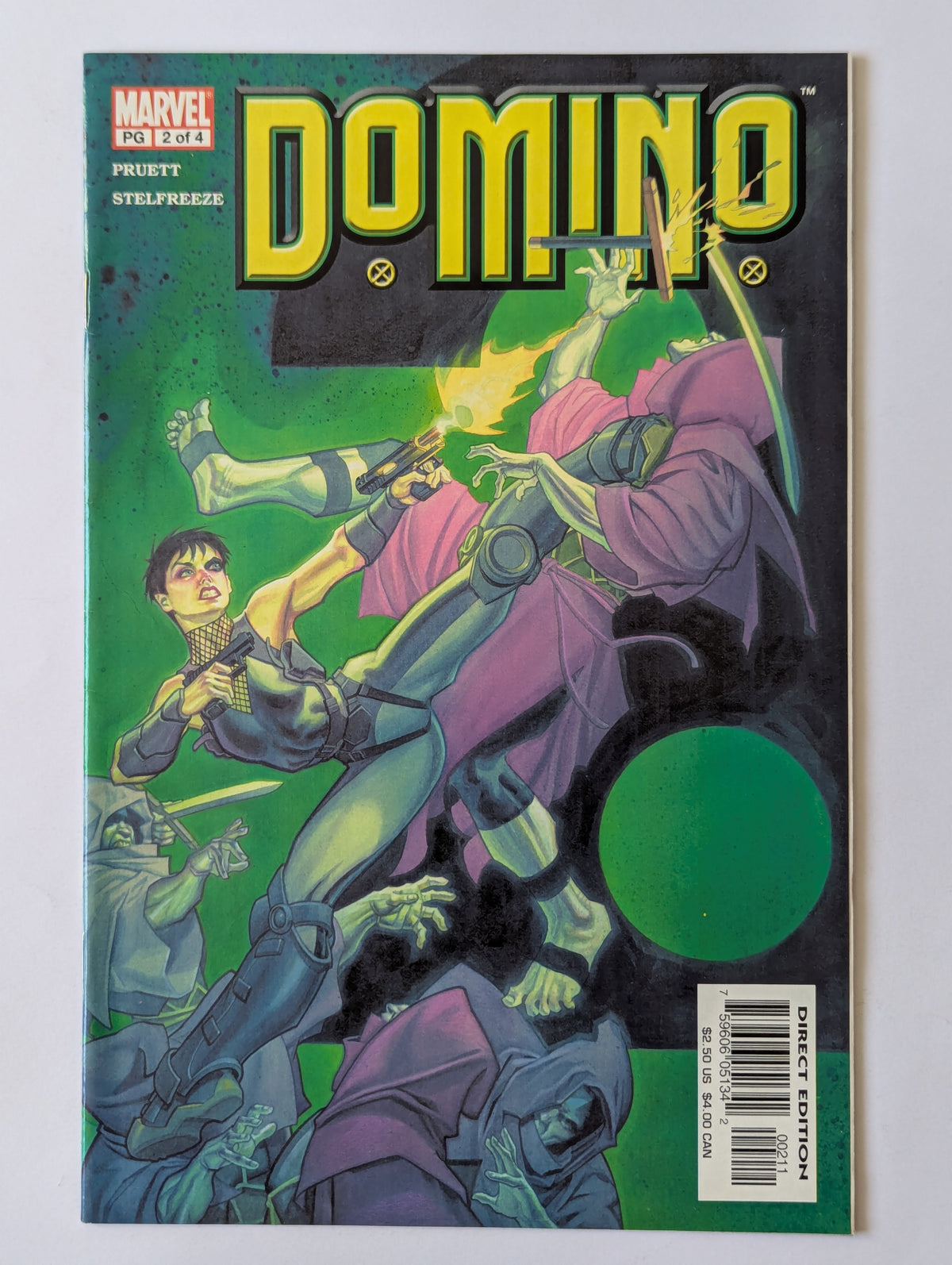 Domino #1-4 (2003 Limited Series) Complete Set