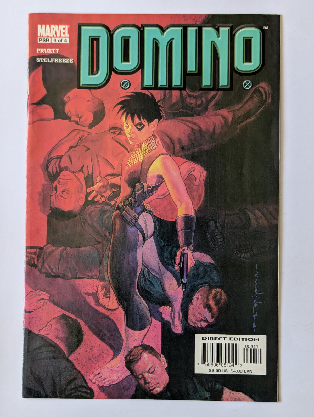 Domino #1-4 (2003 Limited Series) Complete Set