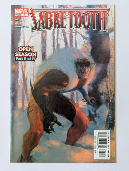 Sabretooth #1-4 (2004 Limited Series) Complete Set