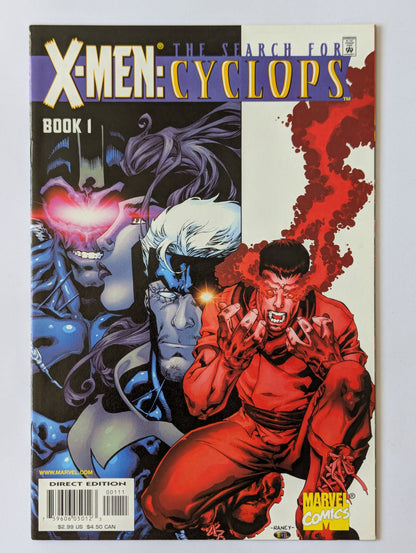 X-Men: The Search for Cyclops #1-4 (2000 Limited Series) Complete Set