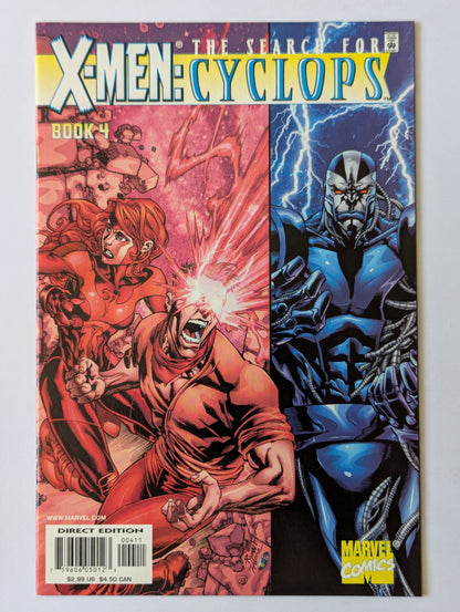 X-Men: The Search for Cyclops #1-4 (2000 Limited Series) Complete Set
