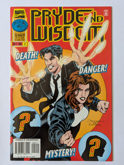 Pryde and Wisdom #1-3 (1996 Limited Series) Complete Set
