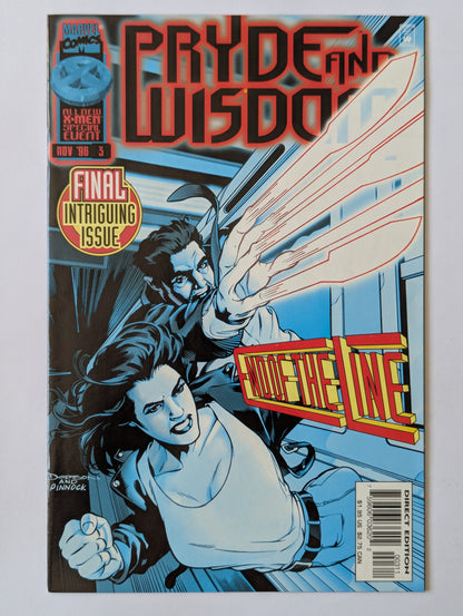 Pryde and Wisdom #1-3 (1996 Limited Series) Complete Set