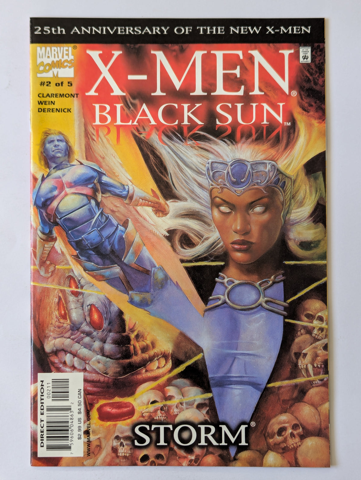 X-Men: Black Sun #1-5 (2000 Limited Series) Complete Set