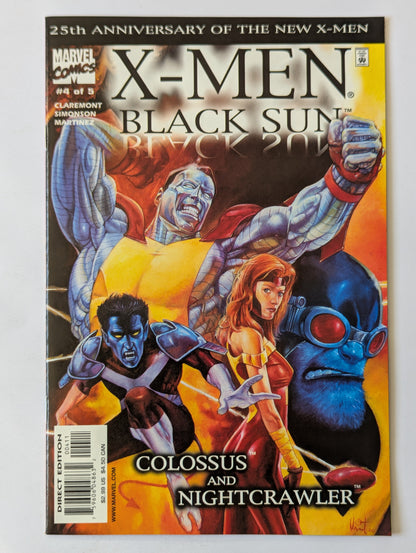 X-Men: Black Sun #1-5 (2000 Limited Series) Complete Set