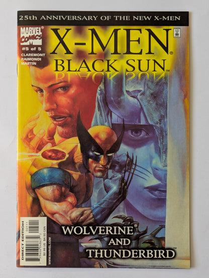 X-Men: Black Sun #1-5 (2000 Limited Series) Complete Set