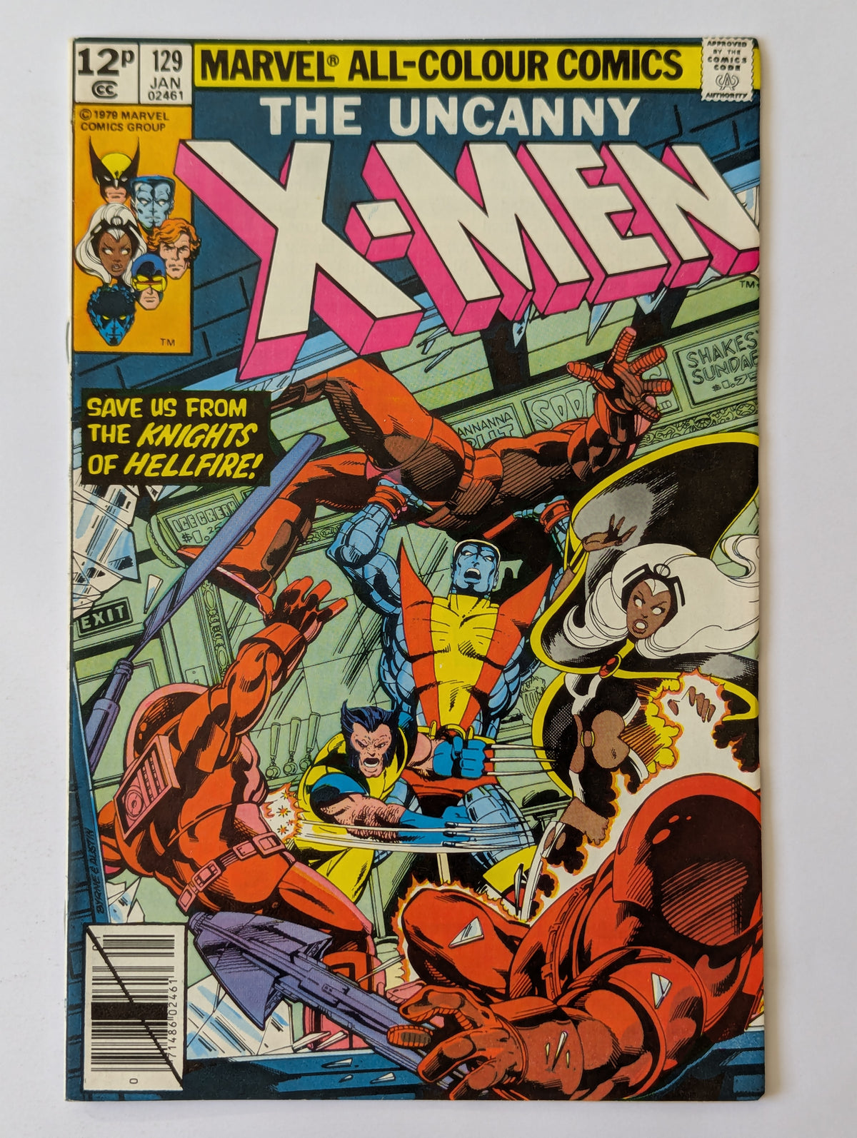 Uncanny X-Men #129-137 - Dark Phoenix Saga Complete Set