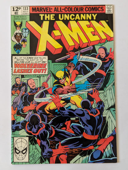 Uncanny X-Men #129-137 - Dark Phoenix Saga Complete Set
