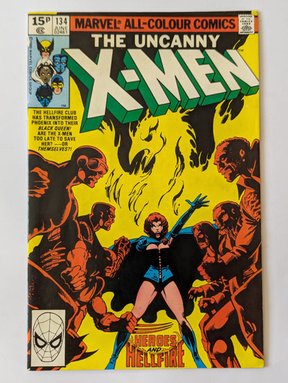 Uncanny X-Men #129-137 - Dark Phoenix Saga Complete Set