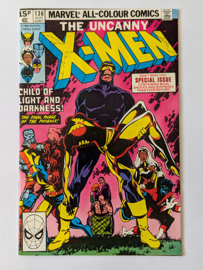 Uncanny X-Men #129-137 - Dark Phoenix Saga Complete Set