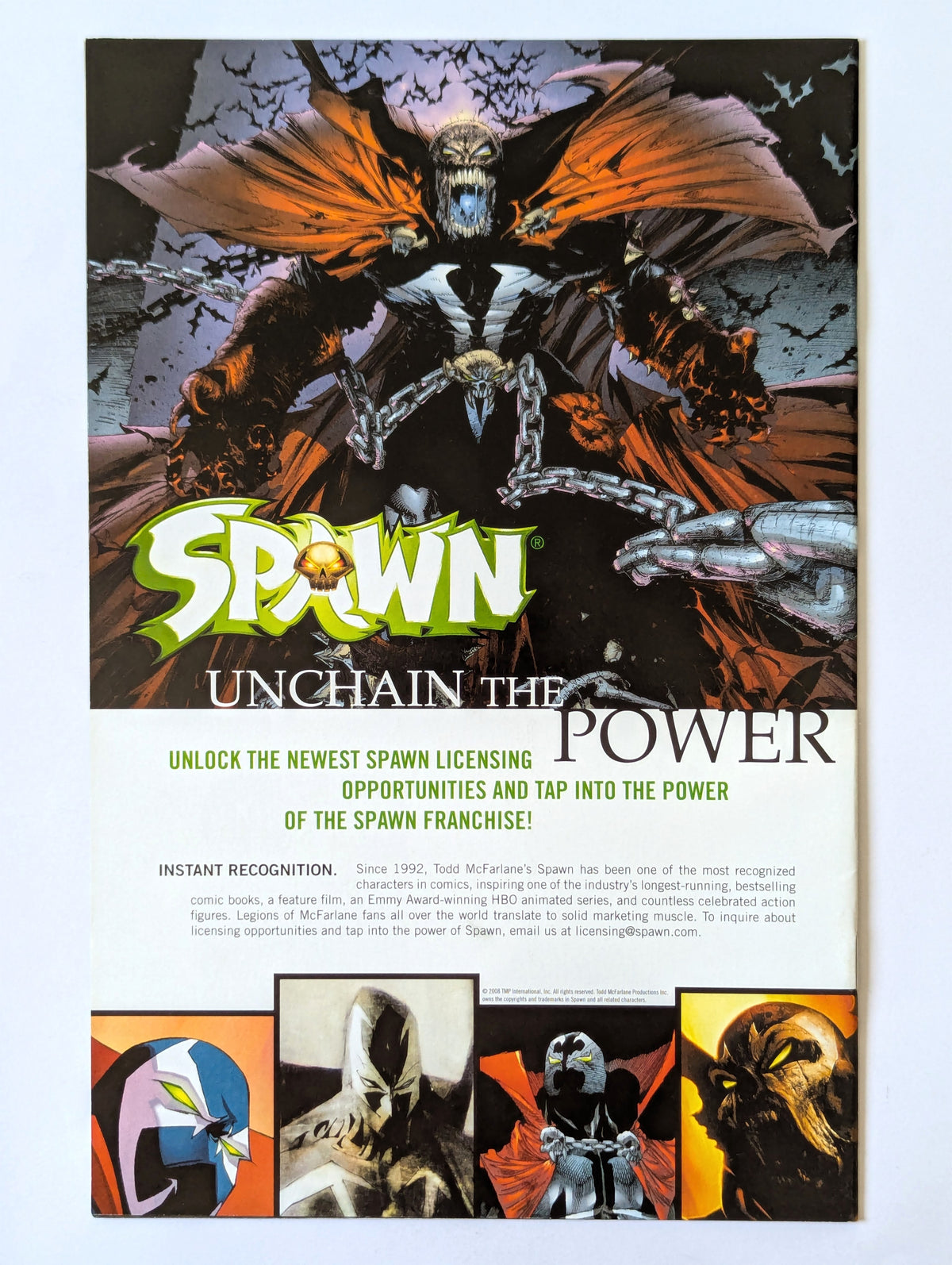 Spawn #186 (1992 Series)