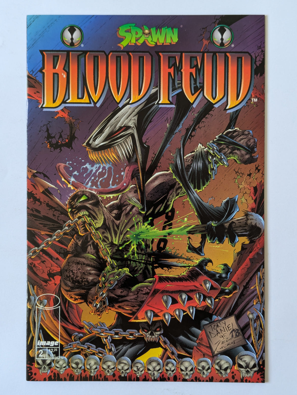 Spawn: Blood Feud #1-4 (1995 Limited Series) Complete Set
