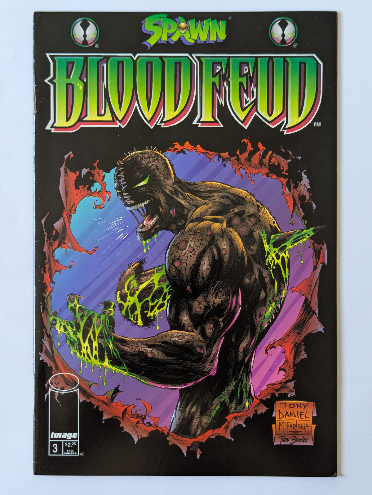 Spawn: Blood Feud #1-4 (1995 Limited Series) Complete Set