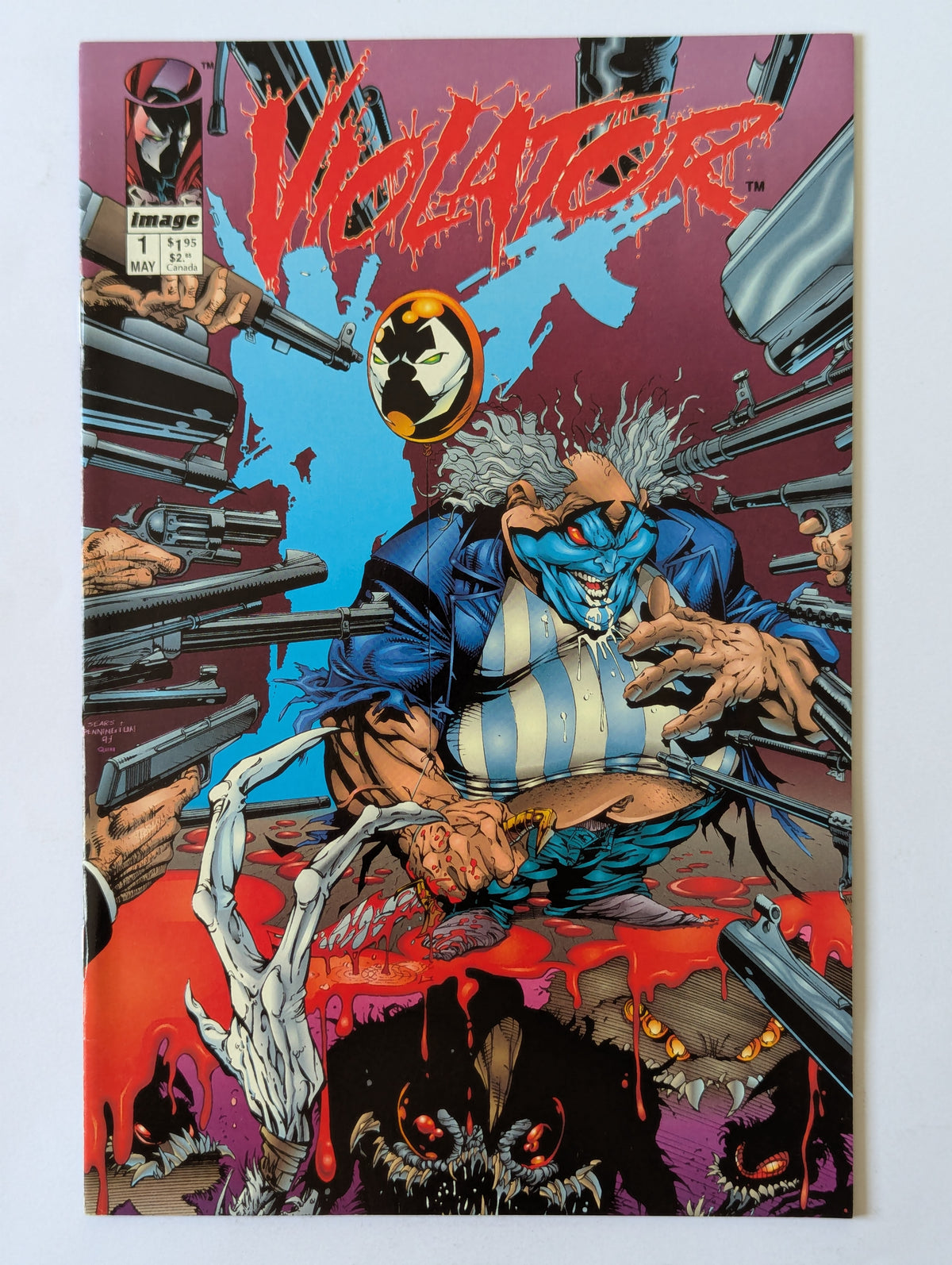 Violator #1-3 (1994 Limited Series) Complete Set