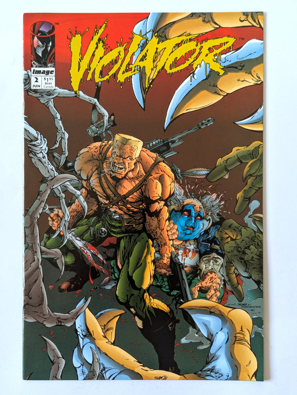 Violator #1-3 (1994 Limited Series) Complete Set