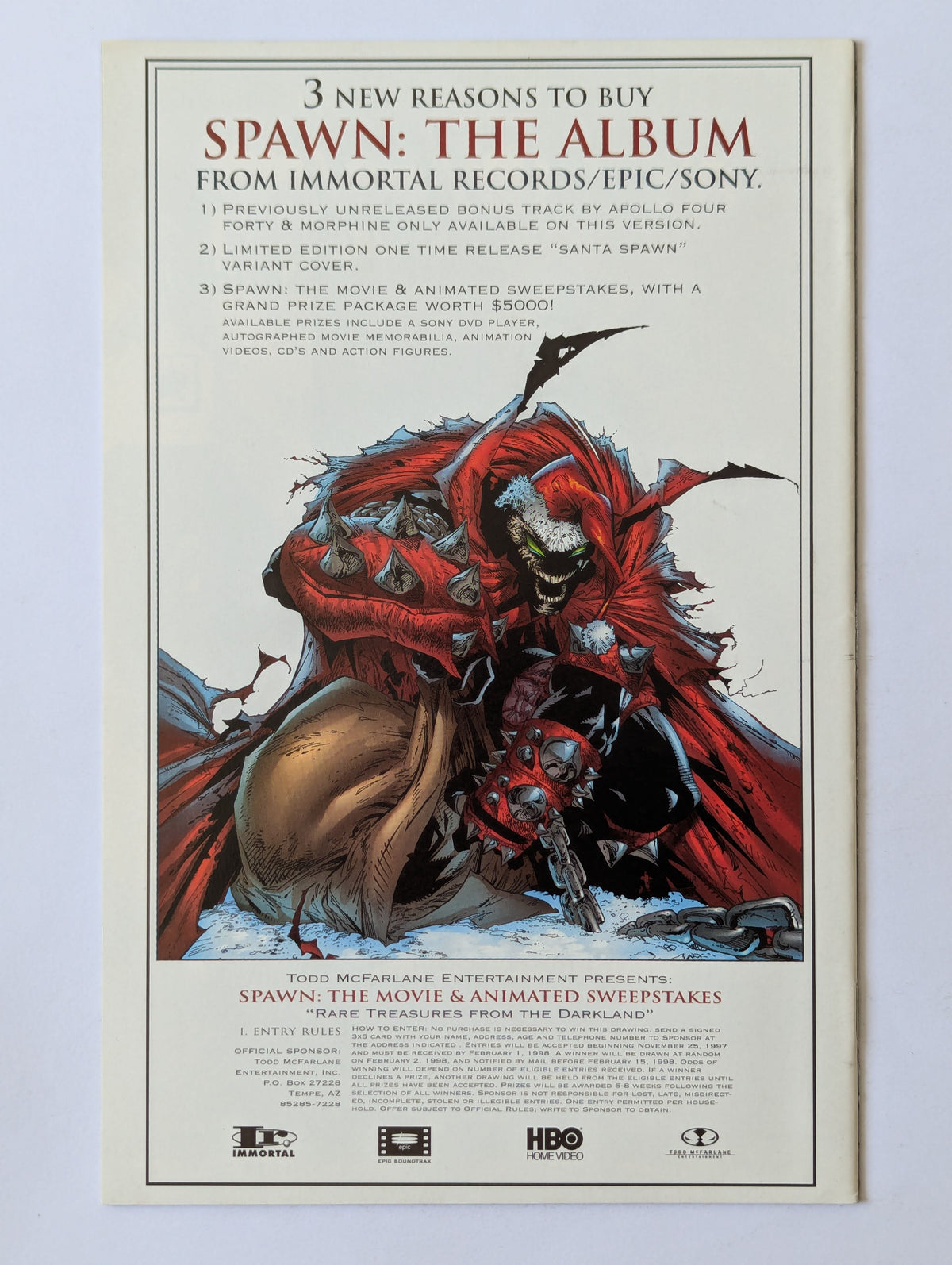 Curse of the Spawn #1-29 (1996 Series) Complete Set