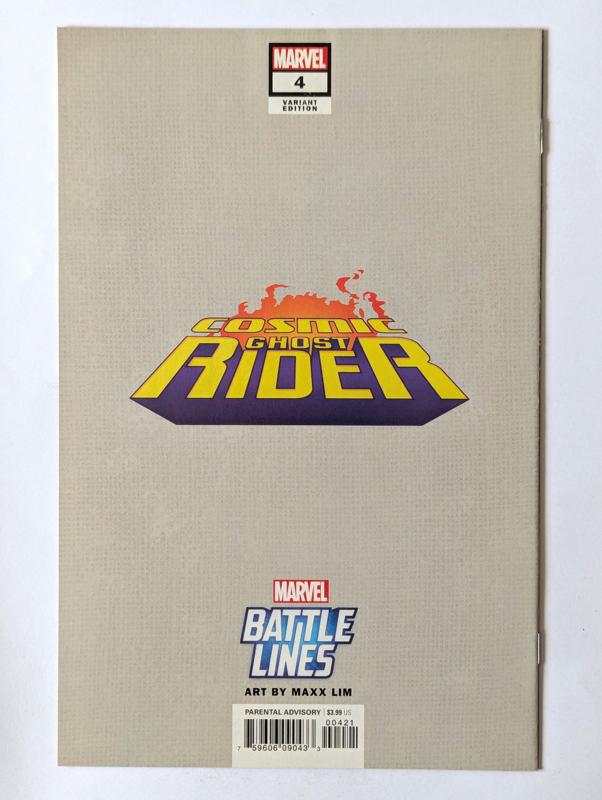 Cosmic Ghost Rider #4 (2018 Series) - Virgin Variant